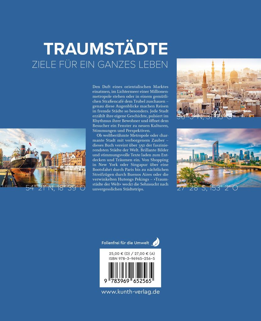 Weitere Ansicht: KUNTH Bildband Traumstädte | KUNTH Verlag