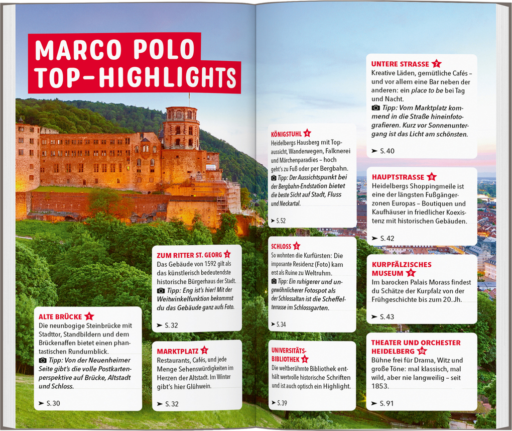 Weitere Ansicht: MARCO POLO Reiseführer Heidelberg | Marlen O`Brien, Christl Bootsma