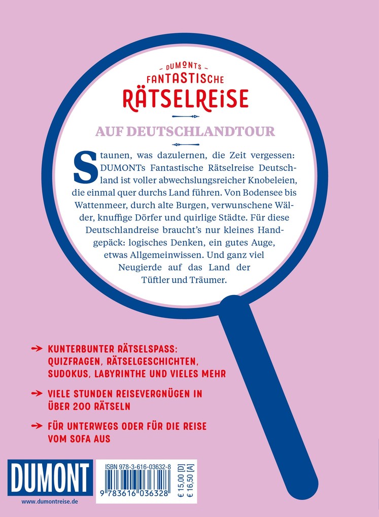Weitere Ansicht: DUMONTs Fantastische Rätselreise Auf Deutschlandtour