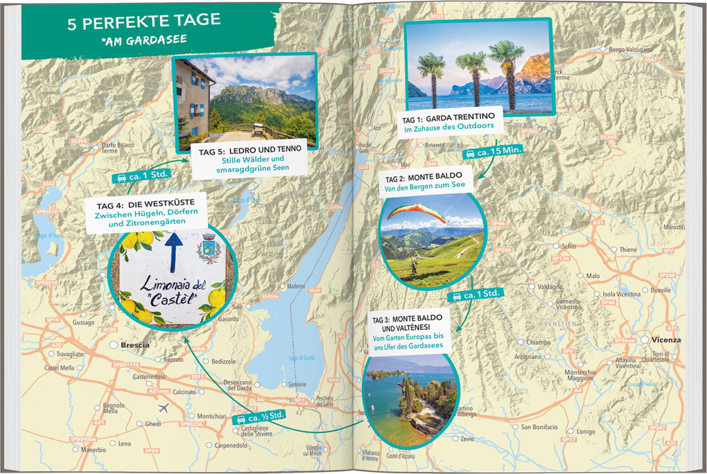 Weitere Ansicht: MARCO POLO OUTDOOR GUIDE Reiseführer Gardasee | Angela Trawoeger
