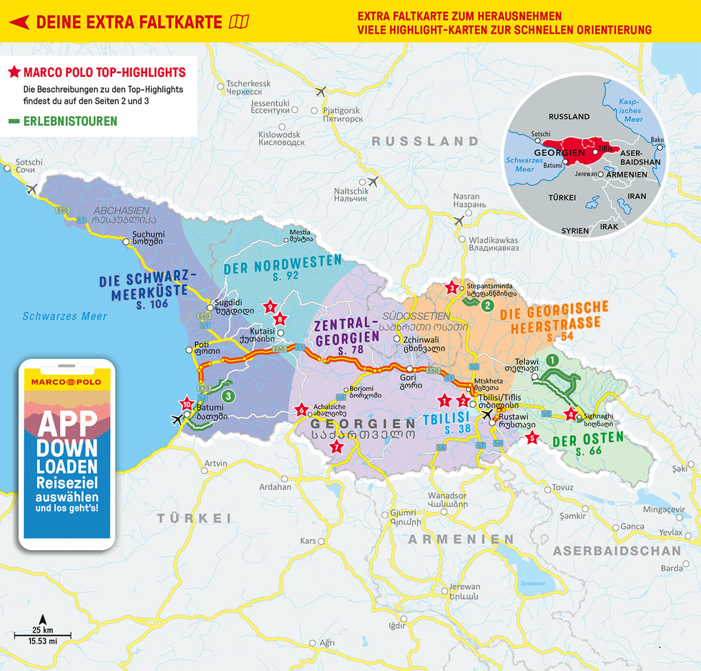 Weitere Ansicht: MARCO POLO Reiseführer Georgien | Mirko Kaupat