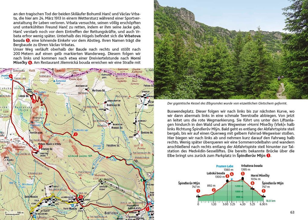 Weitere Ansicht: ROTHER Wanderführer Riesengebirge. 50 Touren | Kaj Kinzel, Franziska Rößner