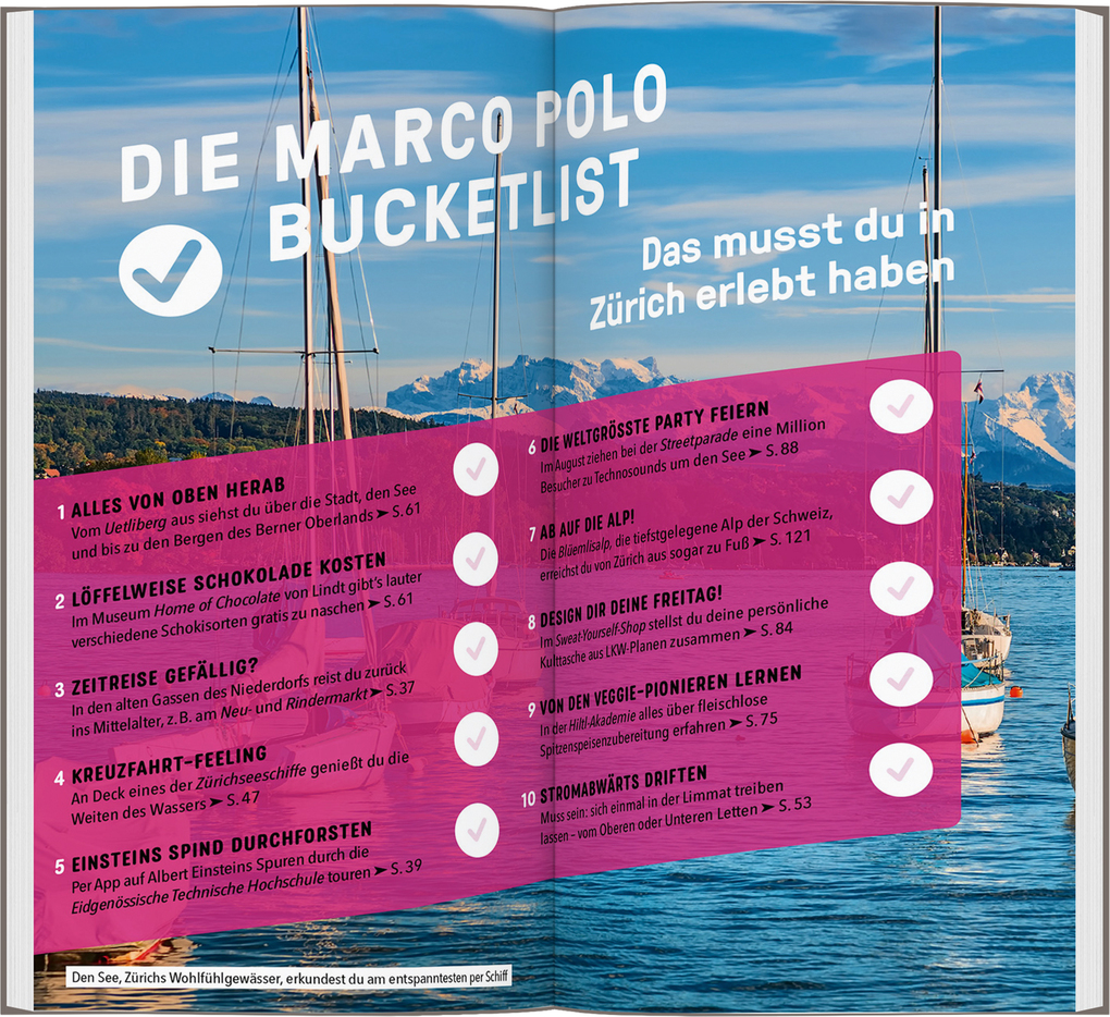 Weitere Ansicht: MARCO POLO Reiseführer Zürich | Gabrielle Attinger