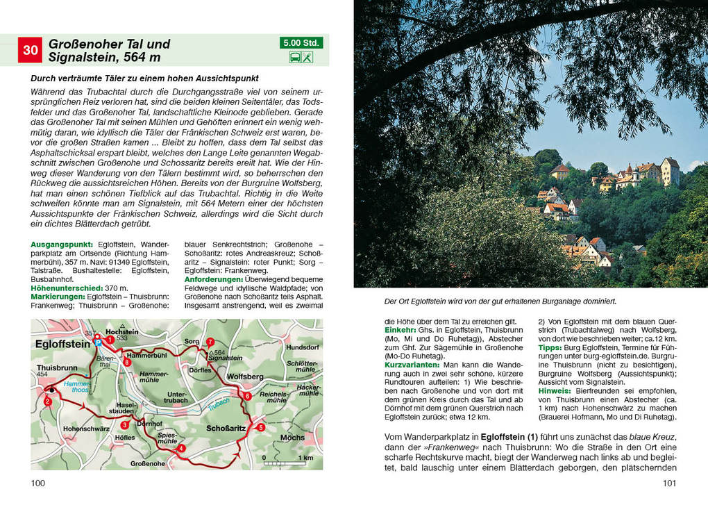 Weitere Ansicht: ROTHER Wanderführer Fränkische Schweiz. 50 Touren im Frankenjura - mit Oberem Maintal, Hersbrucker Schweiz und Nürnberger Land | Anette Köhler, Stefan Herbke