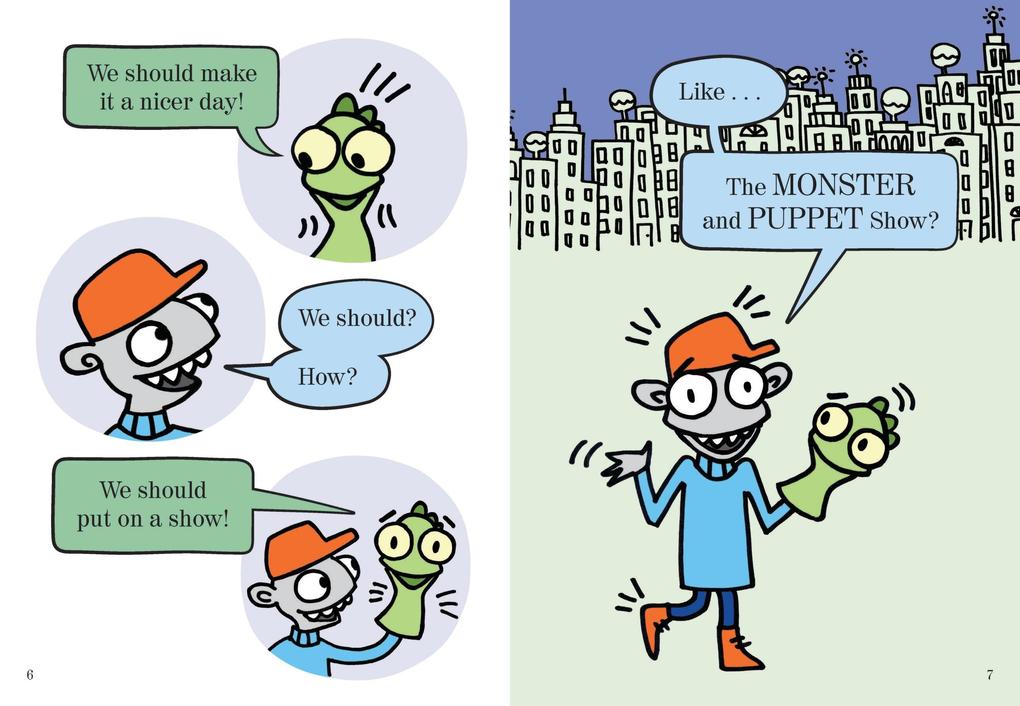 Weitere Ansicht: The Monster and Puppet Show!-Elephant & Piggie Like Reading! | Kate Micucci, Mo Willems