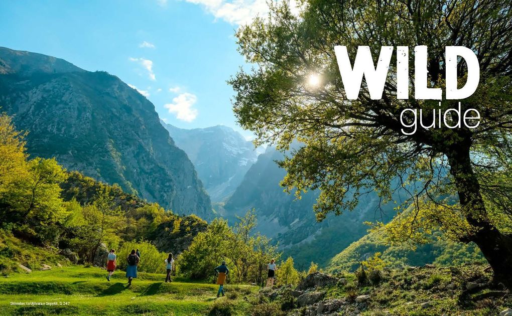 Weitere Ansicht: Wild Guide Albanien | Temaj Granit