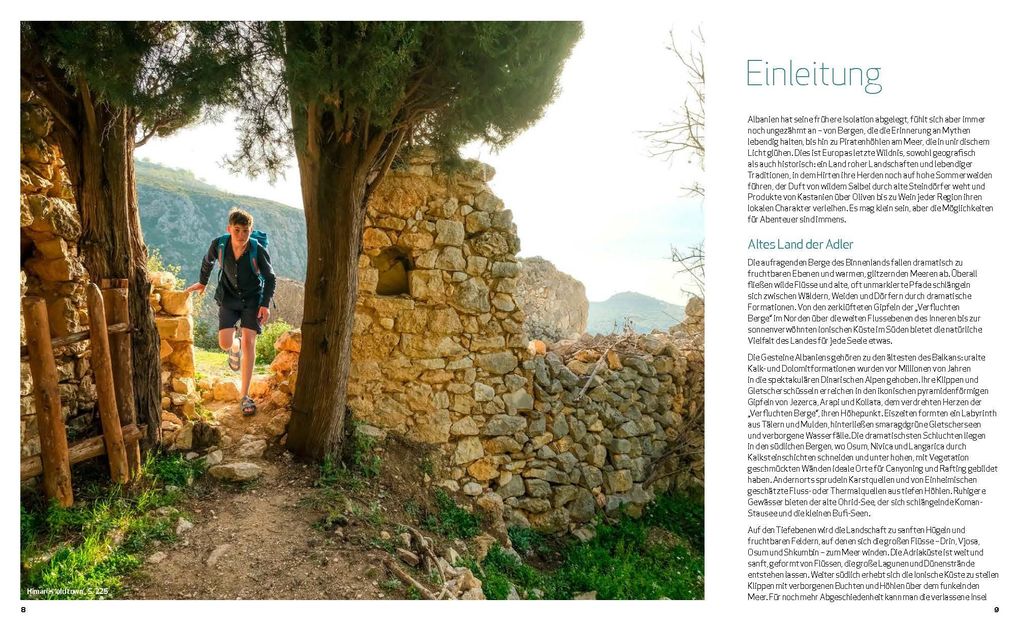 Weitere Ansicht: Wild Guide Albanien | Temaj Granit
