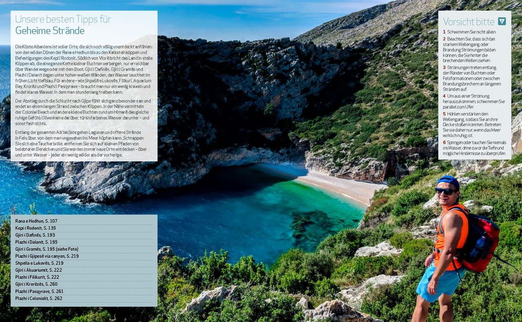 Weitere Ansicht: Wild Guide Albanien | Temaj Granit