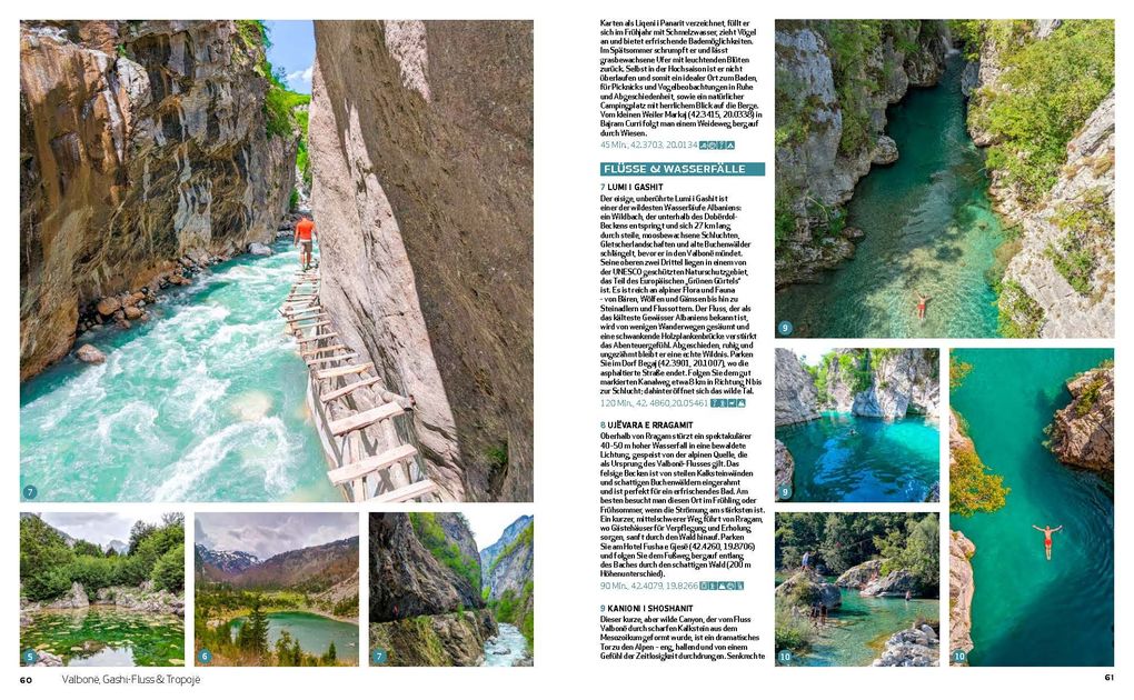 Weitere Ansicht: Wild Guide Albanien | Temaj Granit