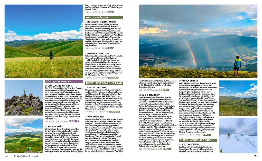Weitere Ansicht: Wild Guide Albanien | Temaj Granit