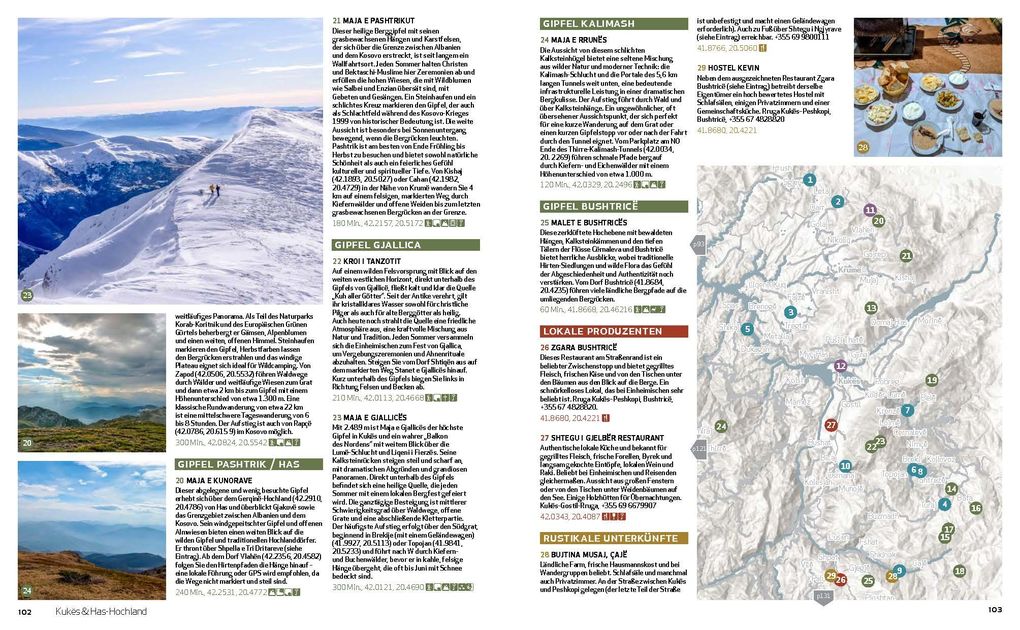 Weitere Ansicht: Wild Guide Albanien | Temaj Granit