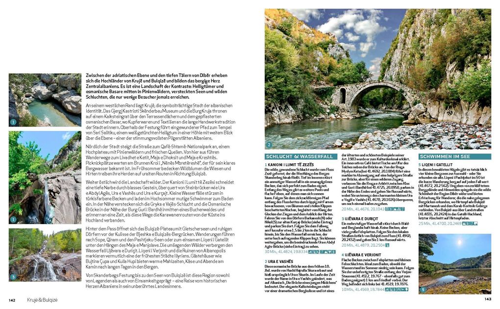 Weitere Ansicht: Wild Guide Albanien | Temaj Granit