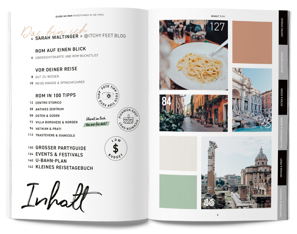 Weitere Ansicht: GuideMe Reiseführer Rom | Sarah Waltinger, @itchy.feet.blog