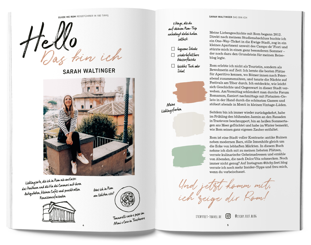 Weitere Ansicht: GuideMe Reiseführer Rom | Sarah Waltinger, @itchy.feet.blog