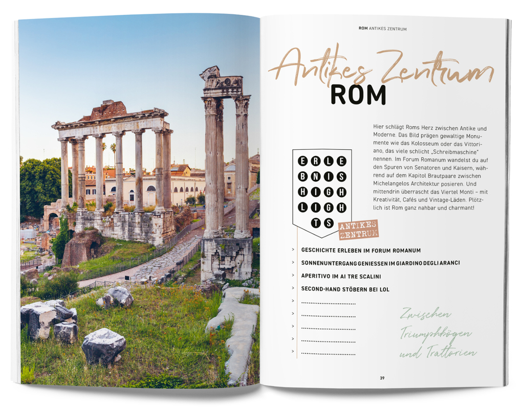 Weitere Ansicht: GuideMe Reiseführer Rom | Sarah Waltinger, @itchy.feet.blog