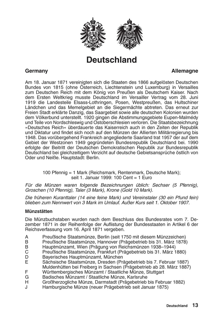 Weitere Ansicht: Kleiner deutscher Münzkatalog | Günter Schön