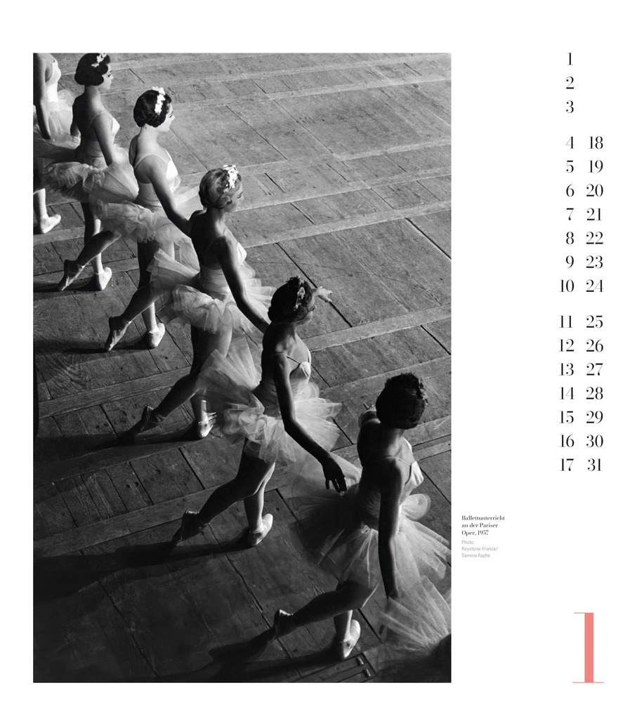 Weitere Ansicht: Ballett Kalender 2027 | Ackermann Kunstverlag GmbH
