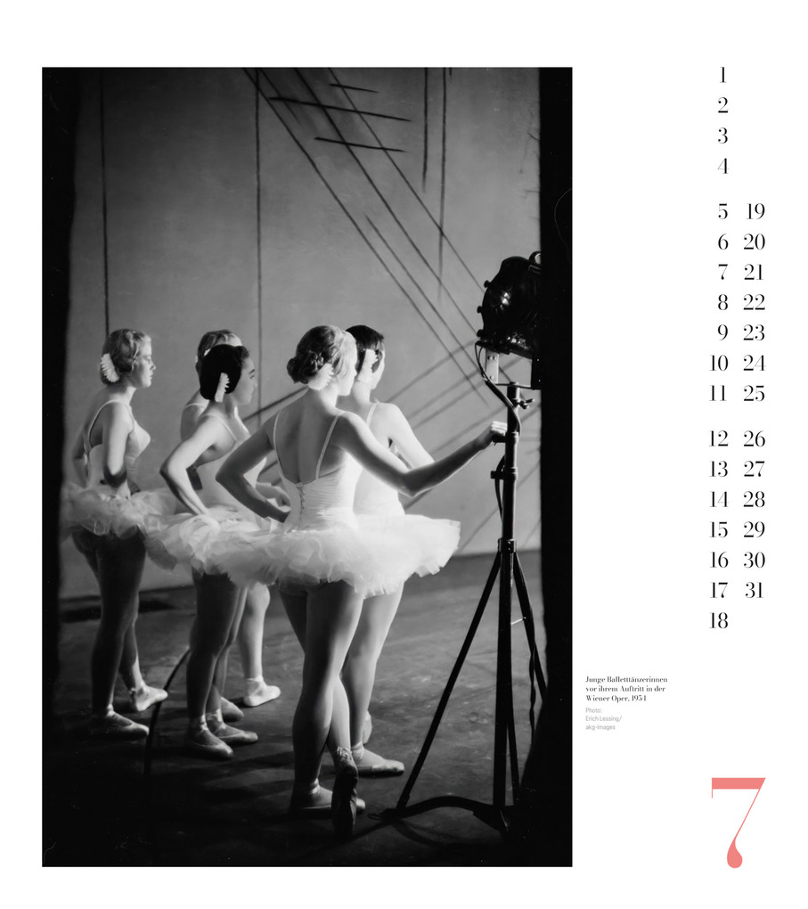 Weitere Ansicht: Ballett Kalender 2027 | Ackermann Kunstverlag GmbH