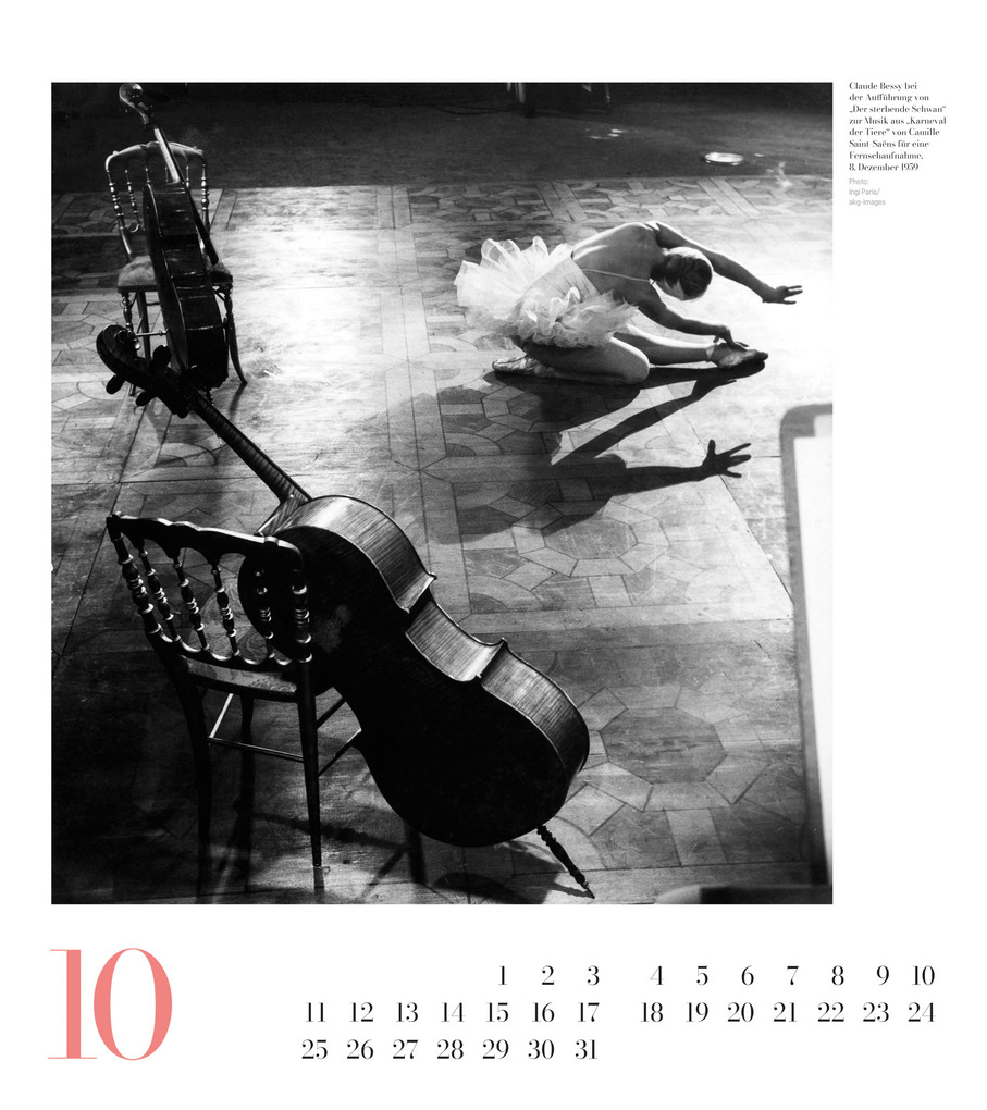 Weitere Ansicht: Ballett Kalender 2027 | Ackermann Kunstverlag GmbH