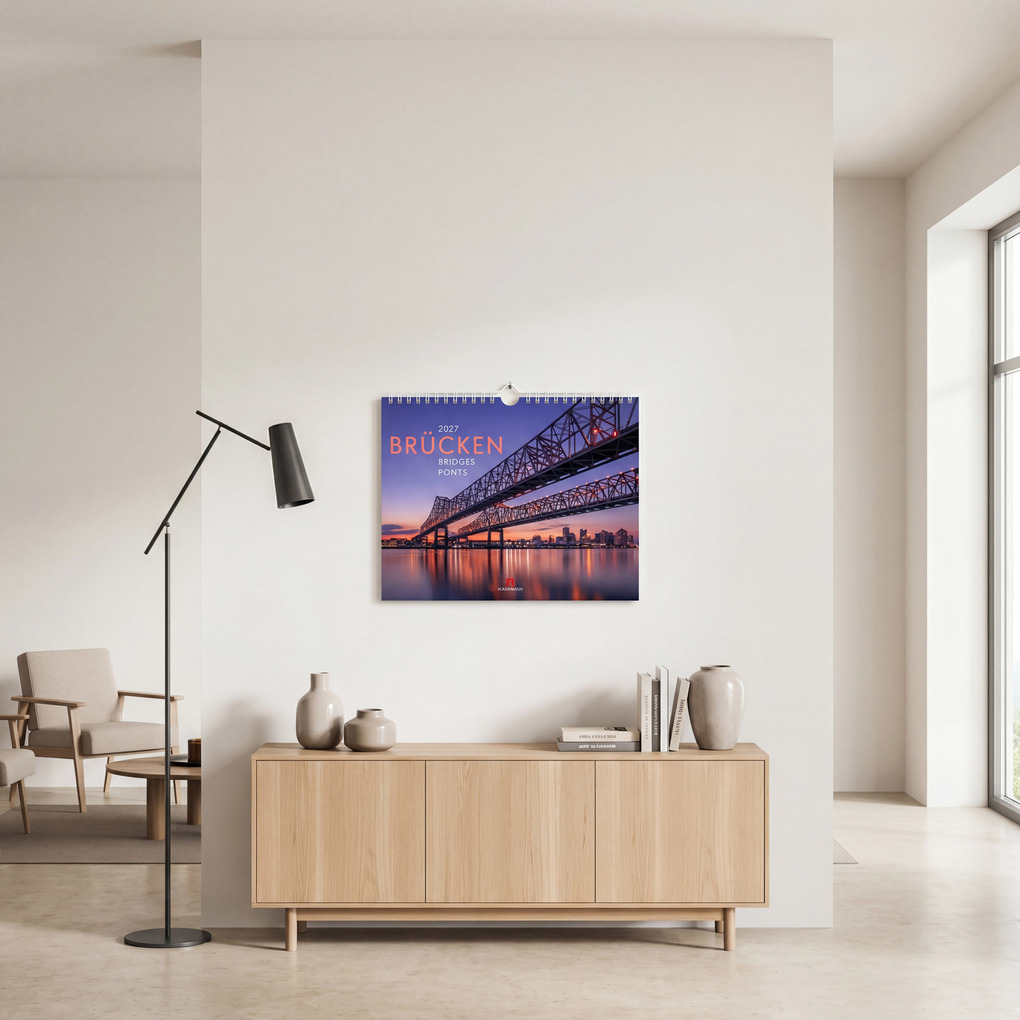 Weitere Ansicht: Brücken Kalender 2027 | Ackermann Kunstverlag GmbH