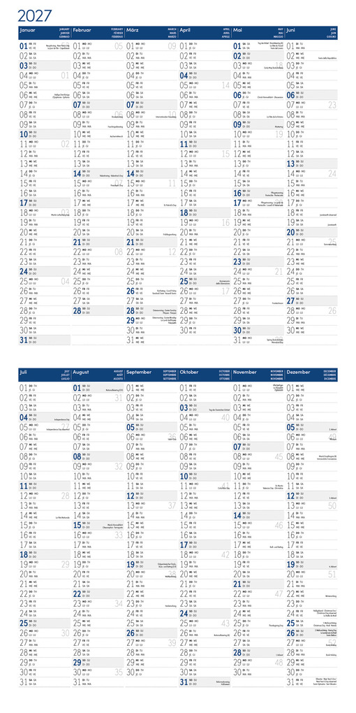 Weitere Ansicht: Am Meer Kalender 2027 - 30x30 - Art12 | Ackermann Kunstverlag GmbH