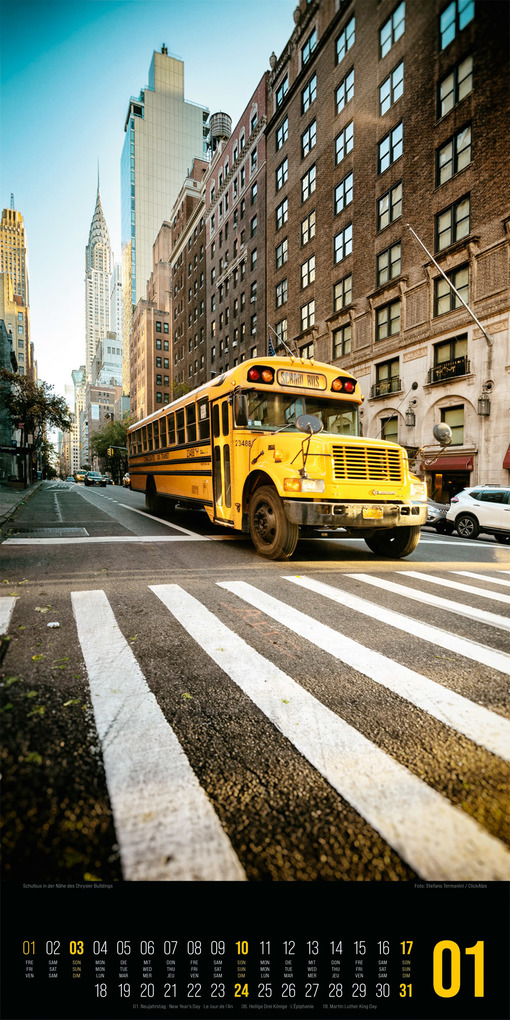 Weitere Ansicht: Inside New York Kalender 2027 | Ackermann Kunstverlag GmbH
