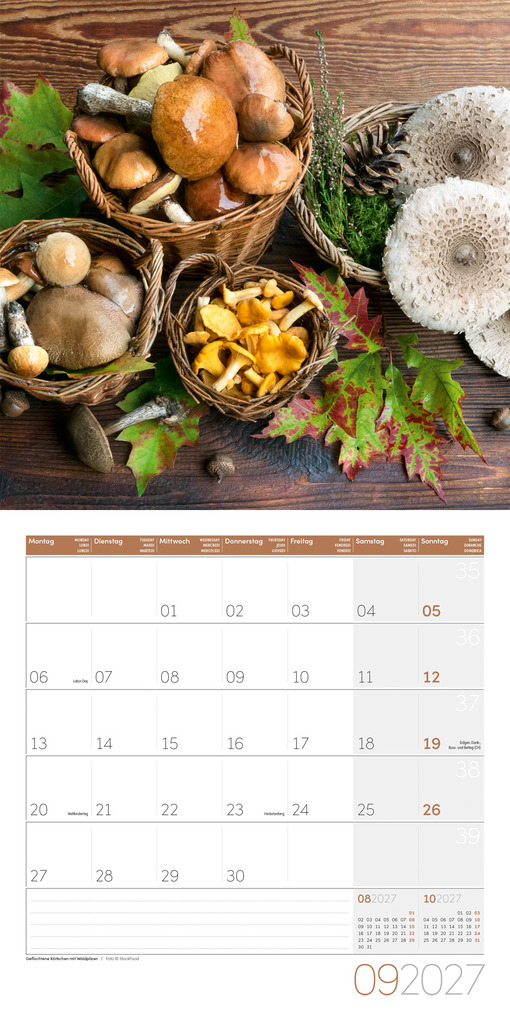Weitere Ansicht: Food Kalender 2027 - 30x30 - Art12 | Ackermann Kunstverlag GmbH