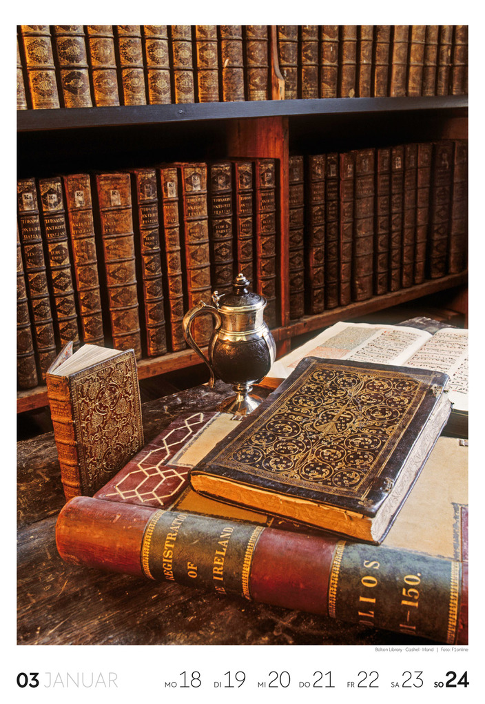 Weitere Ansicht: Lesen Wochenkalender 2027 | Ackermann Kunstverlag GmbH