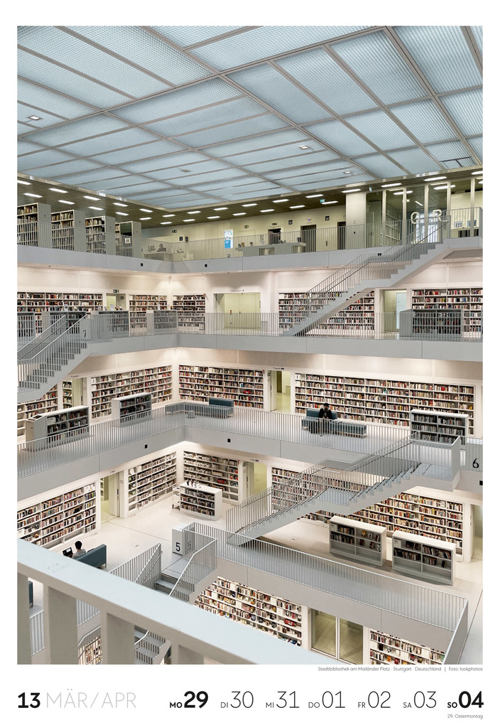 Weitere Ansicht: Lesen Wochenkalender 2027 | Ackermann Kunstverlag GmbH