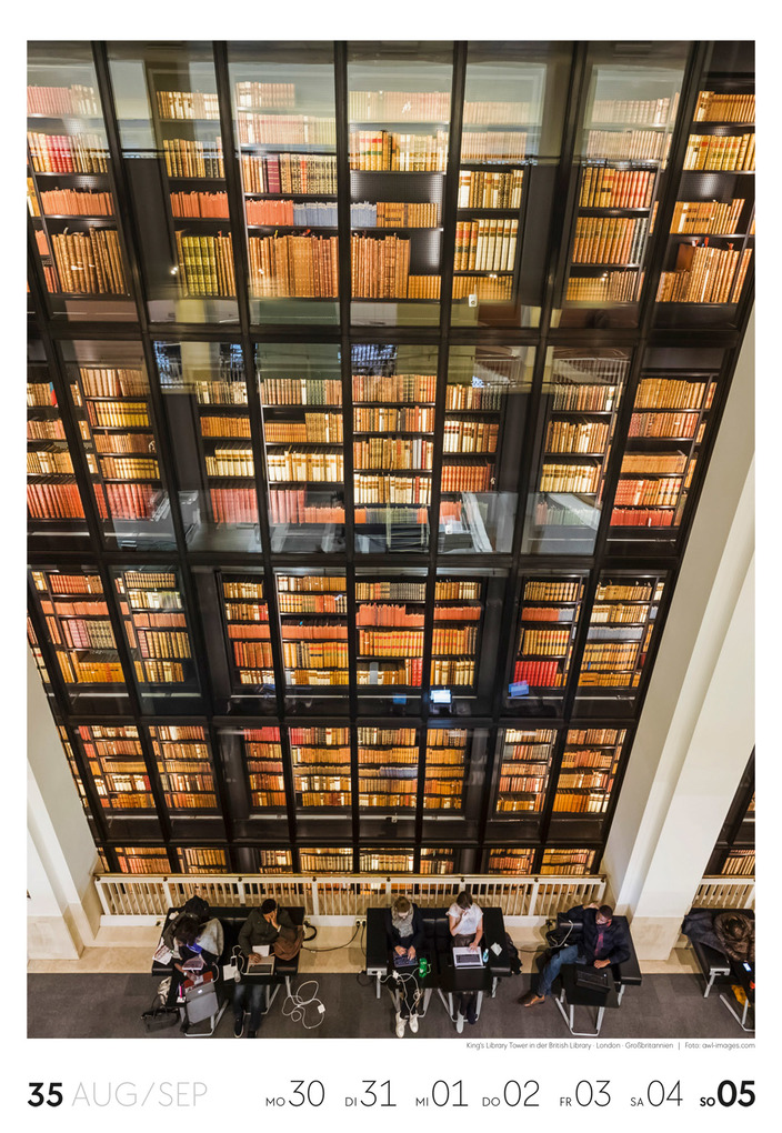 Weitere Ansicht: Lesen Wochenkalender 2027 | Ackermann Kunstverlag GmbH