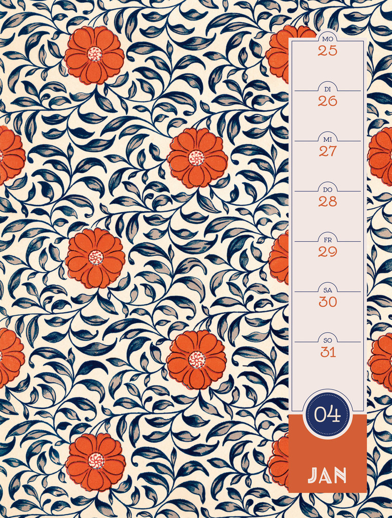 Weitere Ansicht: Patterns Wochenplaner Kalender 2027 | Ackermann Kunstverlag GmbH