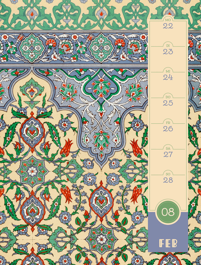 Weitere Ansicht: Patterns Wochenplaner Kalender 2027 | Ackermann Kunstverlag GmbH