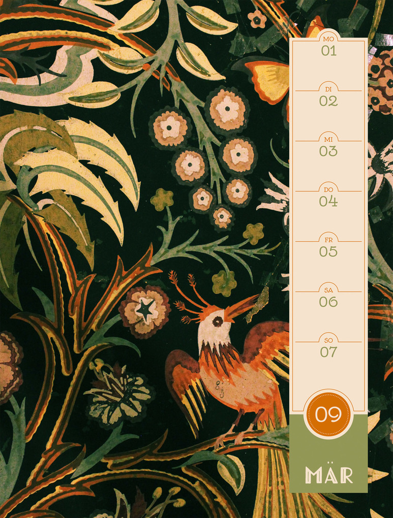 Weitere Ansicht: Patterns Wochenplaner Kalender 2027 | Ackermann Kunstverlag GmbH