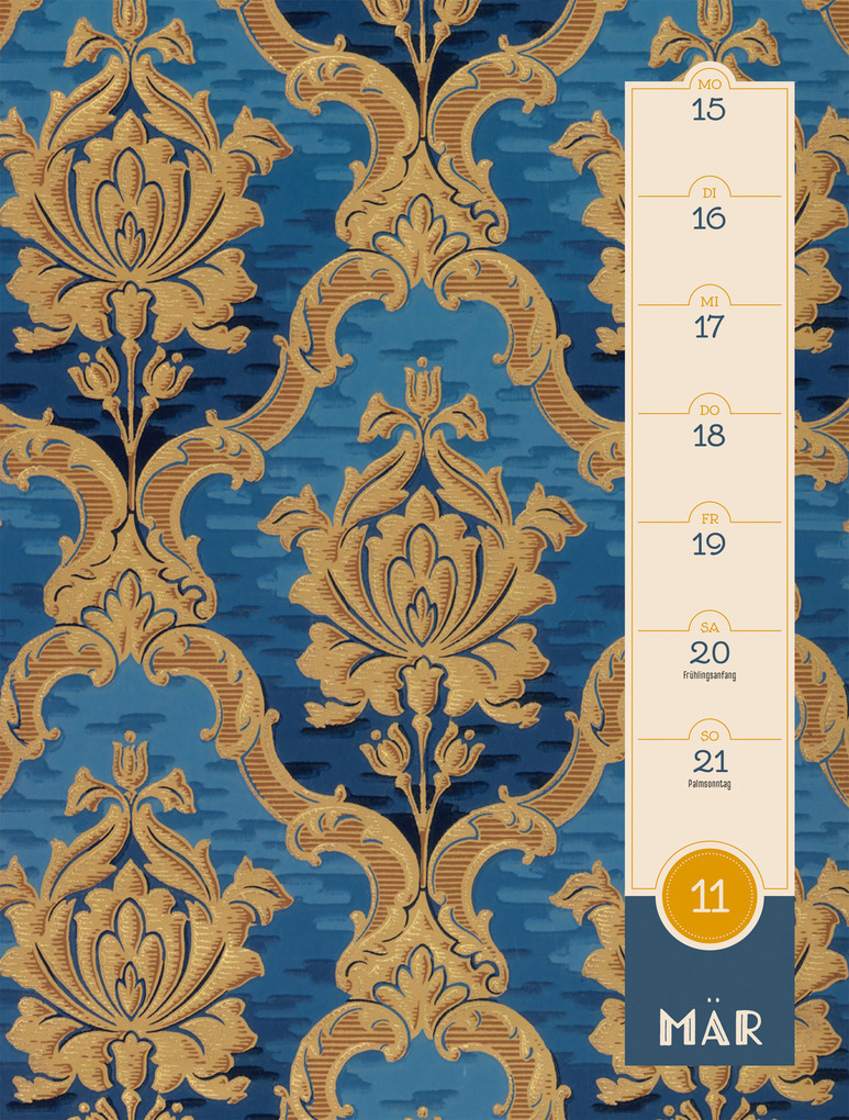 Weitere Ansicht: Patterns Wochenplaner Kalender 2027 | Ackermann Kunstverlag GmbH