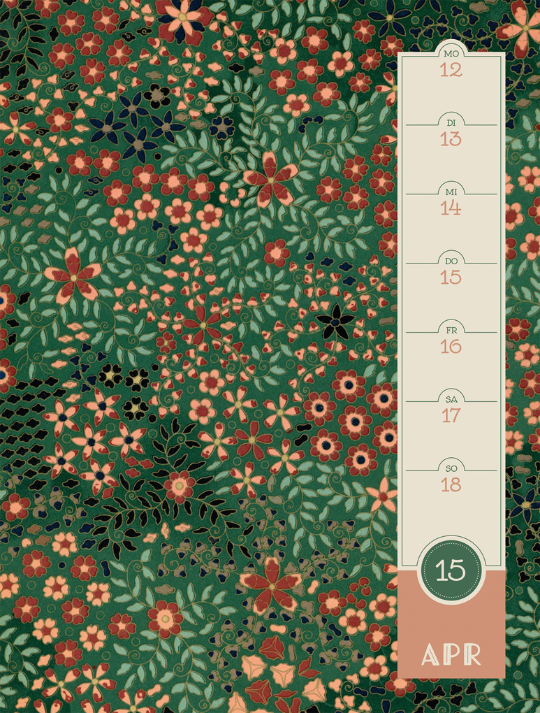 Weitere Ansicht: Patterns Wochenplaner Kalender 2027 | Ackermann Kunstverlag GmbH