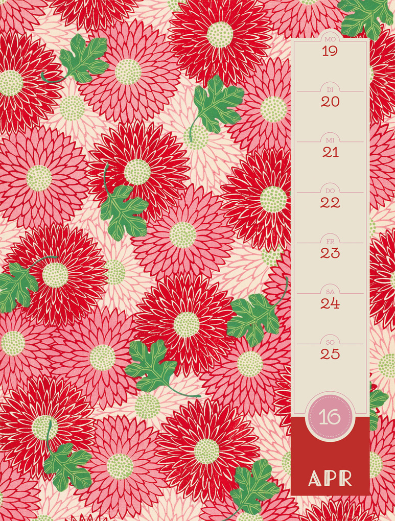 Weitere Ansicht: Patterns Wochenplaner Kalender 2027 | Ackermann Kunstverlag GmbH