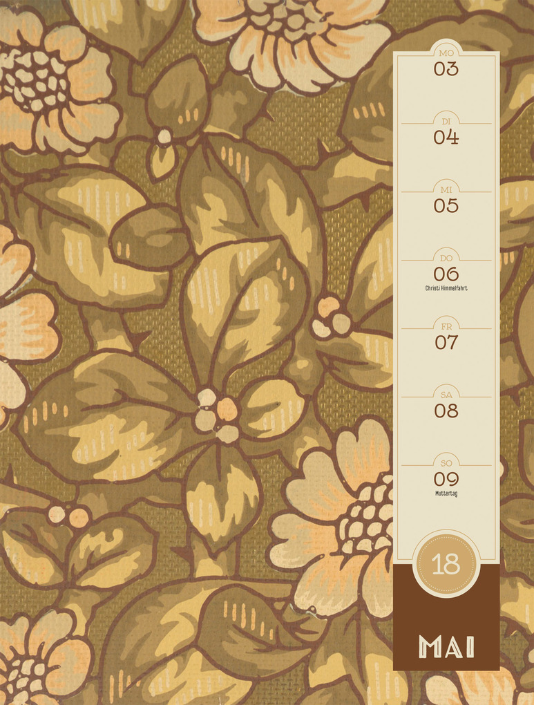 Weitere Ansicht: Patterns Wochenplaner Kalender 2027 | Ackermann Kunstverlag GmbH