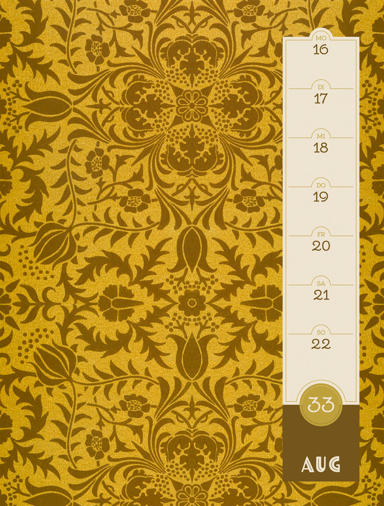 Weitere Ansicht: Patterns Wochenplaner Kalender 2027 | Ackermann Kunstverlag GmbH