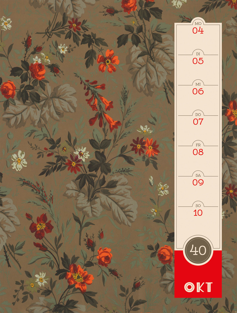 Weitere Ansicht: Patterns Wochenplaner Kalender 2027 | Ackermann Kunstverlag GmbH