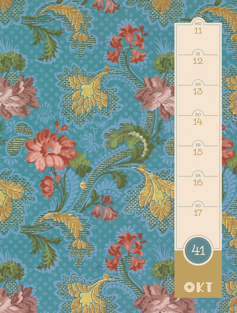 Weitere Ansicht: Patterns Wochenplaner Kalender 2027 | Ackermann Kunstverlag GmbH