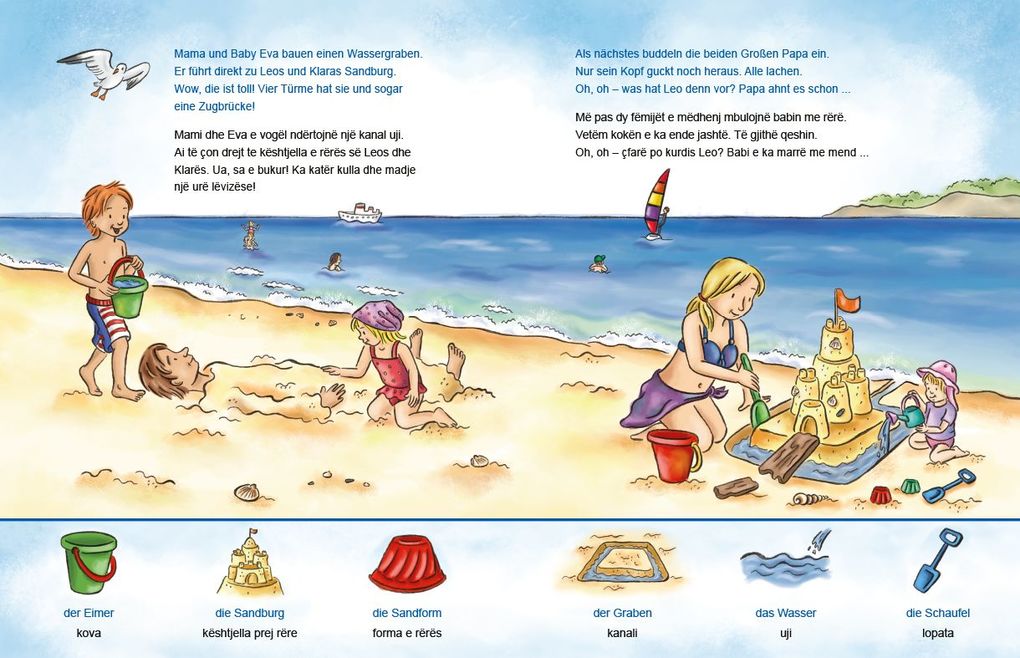 Weitere Ansicht: Am Meer (Deutsch-Albanisch) | Susanne Böse