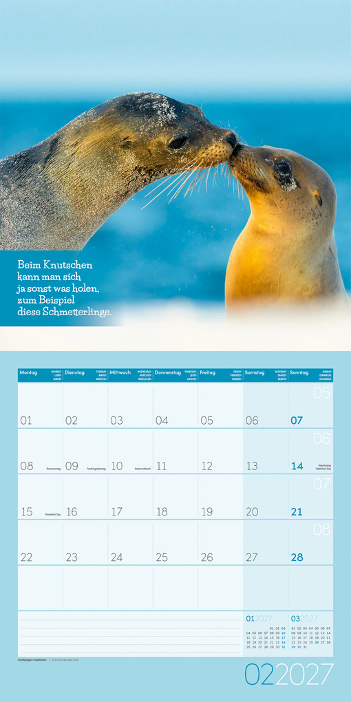 Weitere Ansicht: Keep Smiling Kalender 2027 - 30x30 - Art12 | Ackermann Kunstverlag GmbH