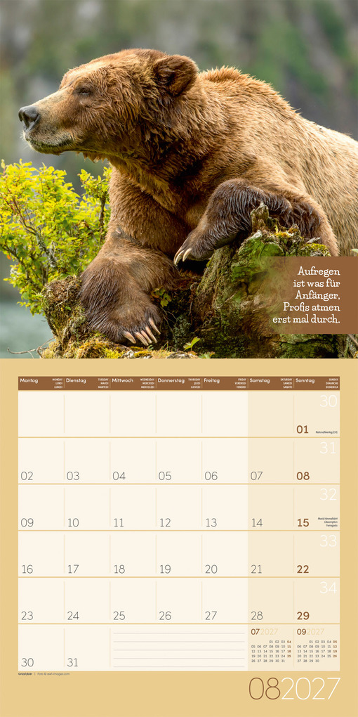 Weitere Ansicht: Keep Smiling Kalender 2027 - 30x30 - Art12 | Ackermann Kunstverlag GmbH