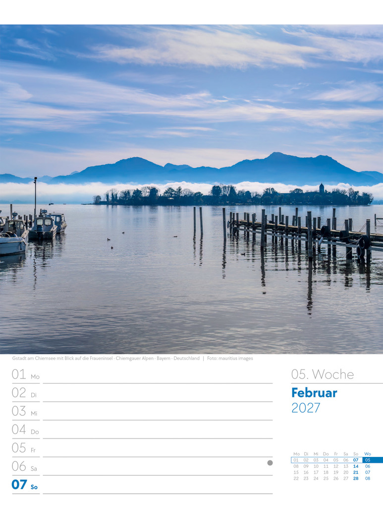 Weitere Ansicht: Faszination Alpenwelt Wochenplaner Kalender 2027 | Ackermann Kunstverlag GmbH