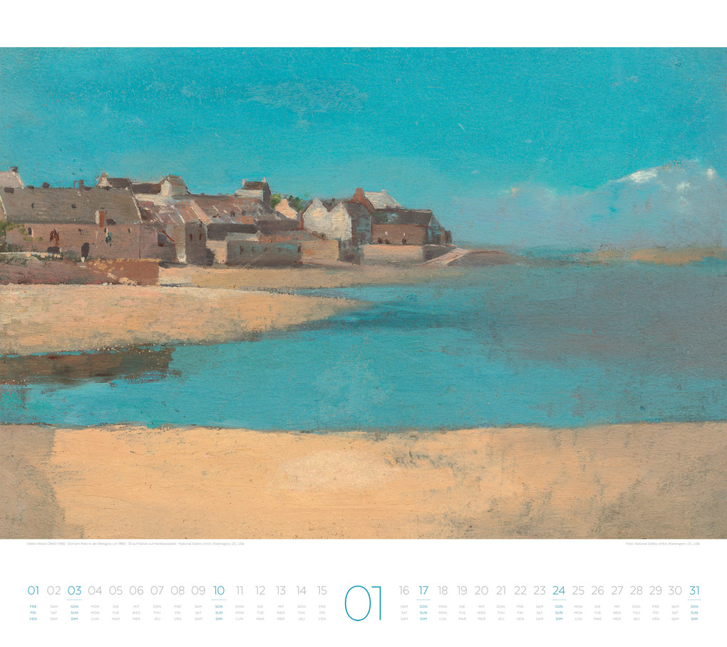 Weitere Ansicht: Die Kunst der Stille Kalender 2027 | Ackermann Kunstverlag GmbH