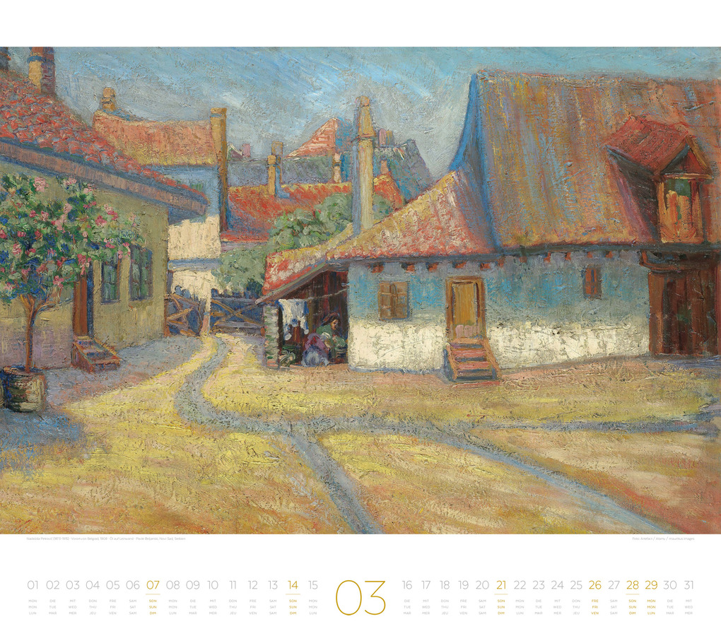 Weitere Ansicht: Die Kunst der Stille Kalender 2027 | Ackermann Kunstverlag GmbH