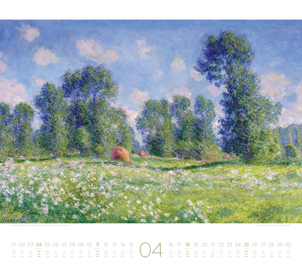 Weitere Ansicht: Die Kunst der Stille Kalender 2027 | Ackermann Kunstverlag GmbH