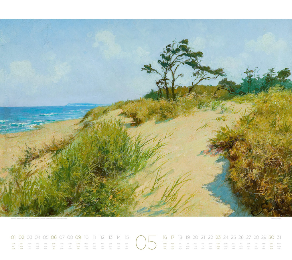Weitere Ansicht: Die Kunst der Stille Kalender 2027 | Ackermann Kunstverlag GmbH