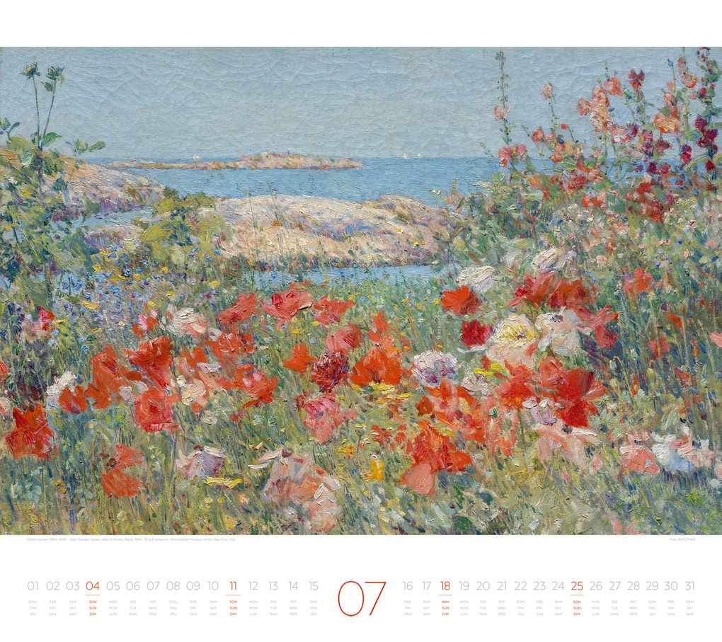 Weitere Ansicht: Die Kunst der Stille Kalender 2027 | Ackermann Kunstverlag GmbH
