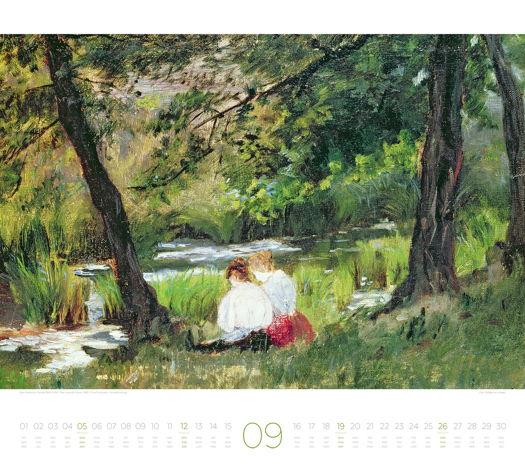 Weitere Ansicht: Die Kunst der Stille Kalender 2027 | Ackermann Kunstverlag GmbH